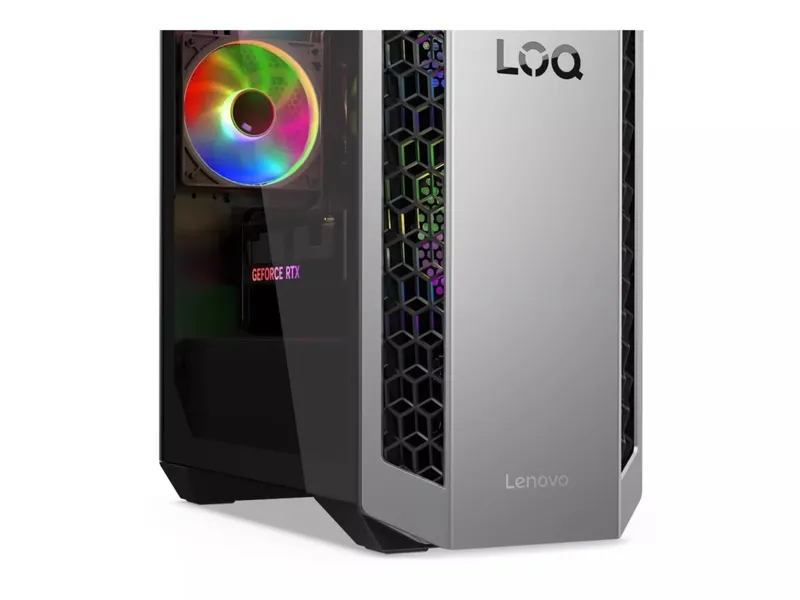 LOQ Tower 26ADR10 AMD Ryzen 7 8745HX 16GB 512GB SSD M.2 2280 PCIe Nvidia GeForce RTX 5050 8GB