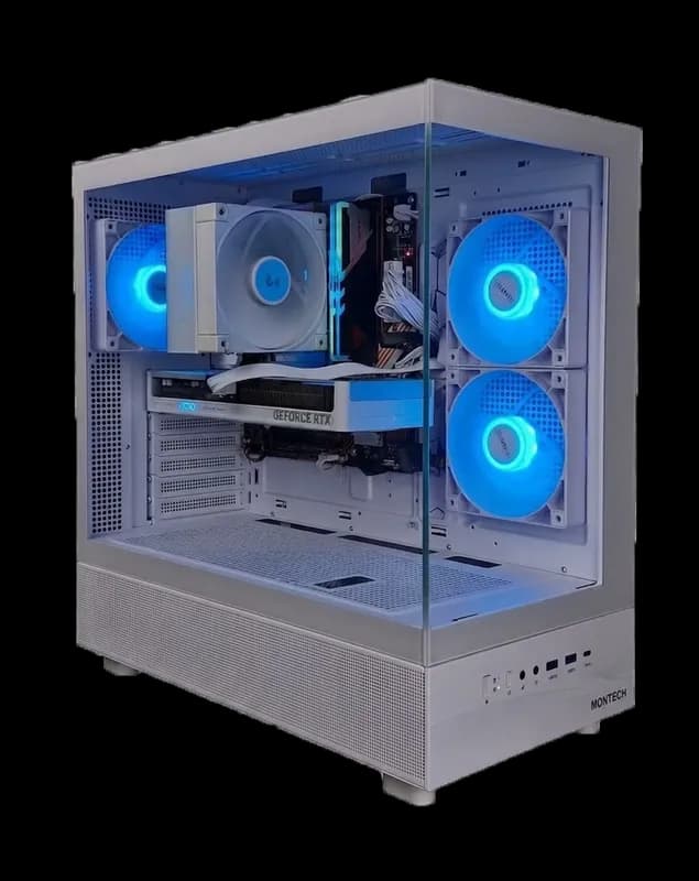 Žaidimų Kompiuteris Su RTX 5060 Ti ir Ryzen 7 7800x3D