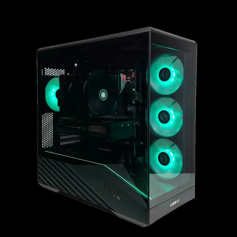 Žaidimų Kompiuteris Su Ryzen 7 7800x3D Ir RTX 5070 Ti
