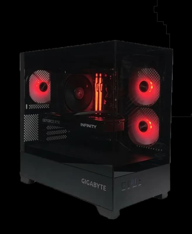 Žaidimų Kompiuteris Su RTX 5070 ir Ryzen 7 7800x3D