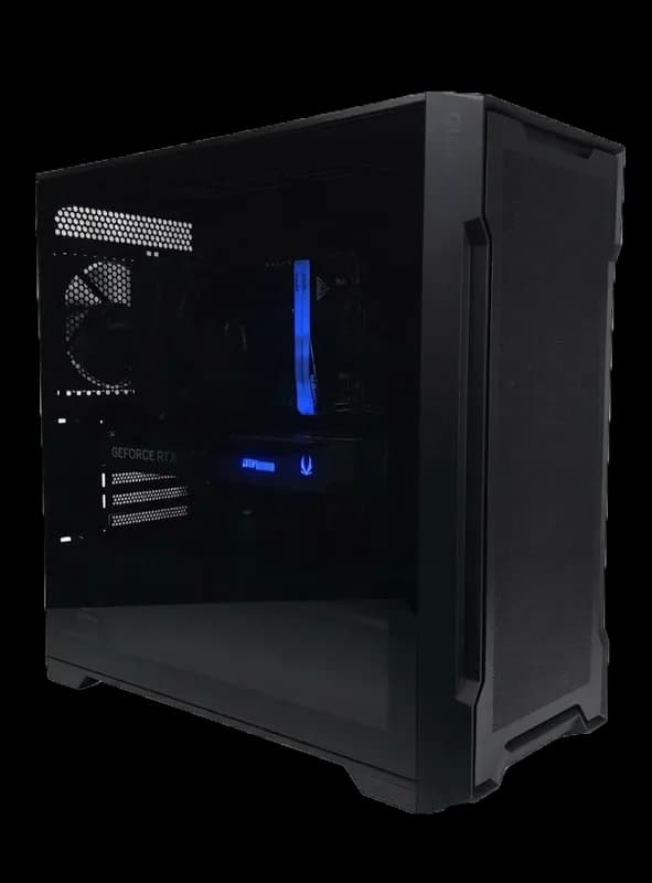 Kompiuteris žaidimams su RTX 5070 ir Ryzen 7 7800x3D