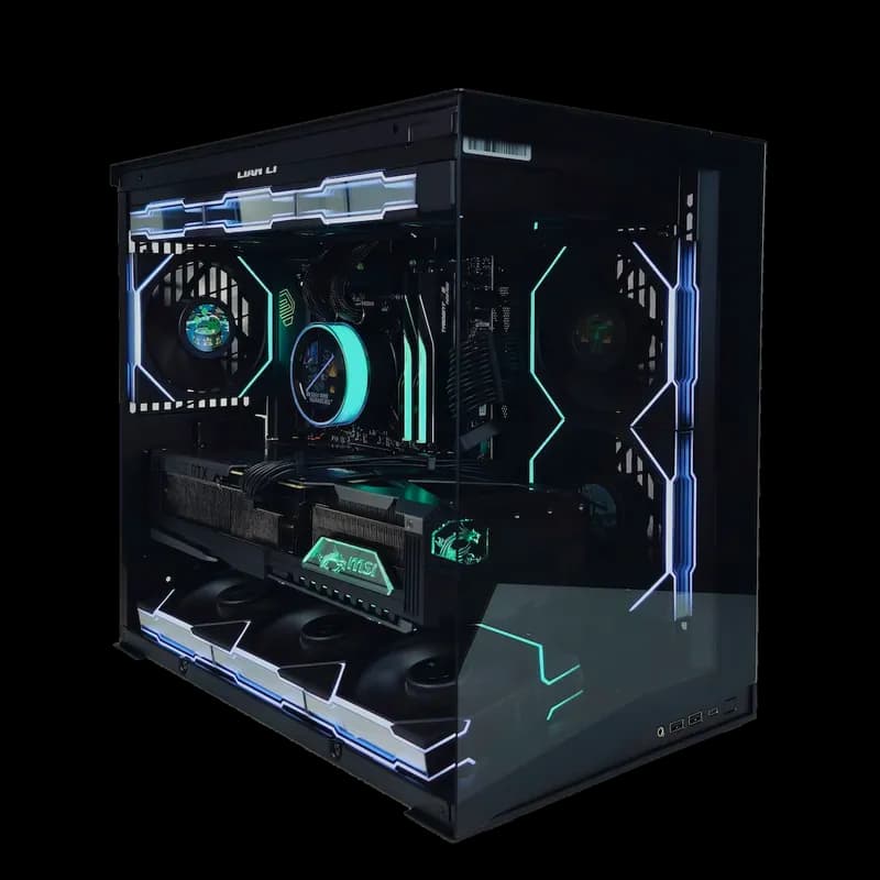 Žaidimų Kompiuteris Su Vanguard RTX 5090 32GB Ir Ryzen 7 9800x3D